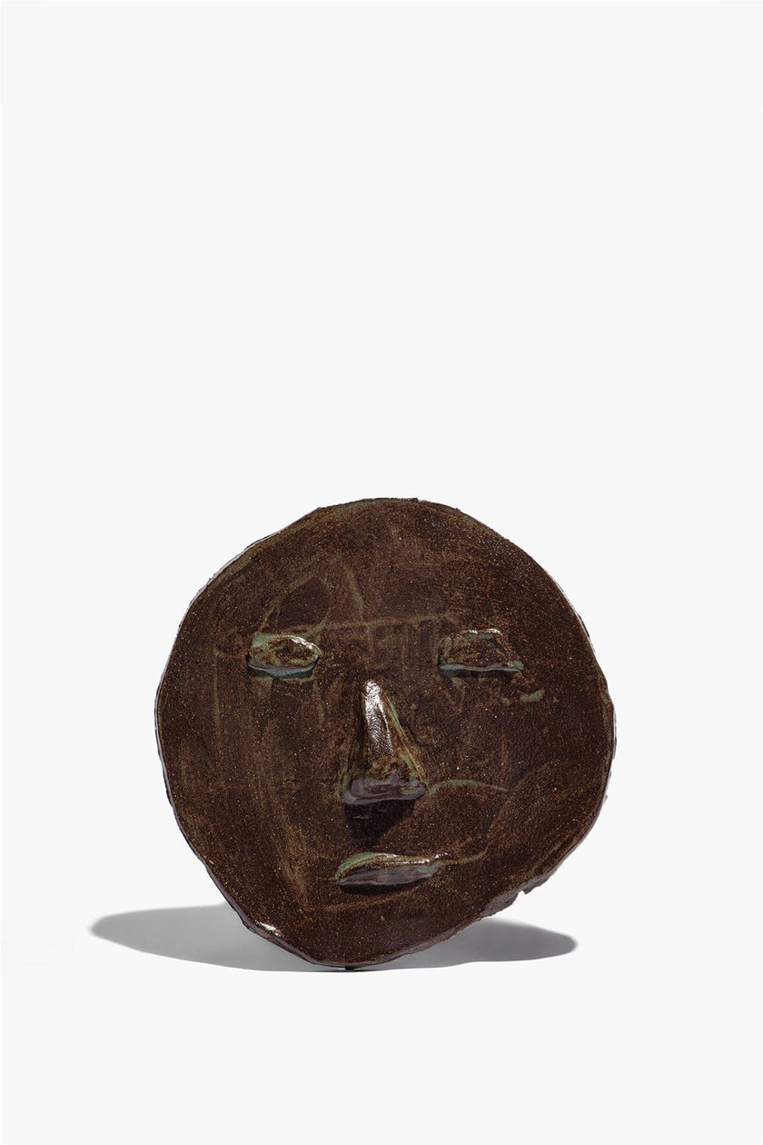 EVA CERAMIC FACE SET WHITE AND MATCHA BROWN GLAZE - Image 3