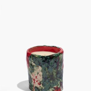 MEDIUM CERAMIC CANDLE SERRE