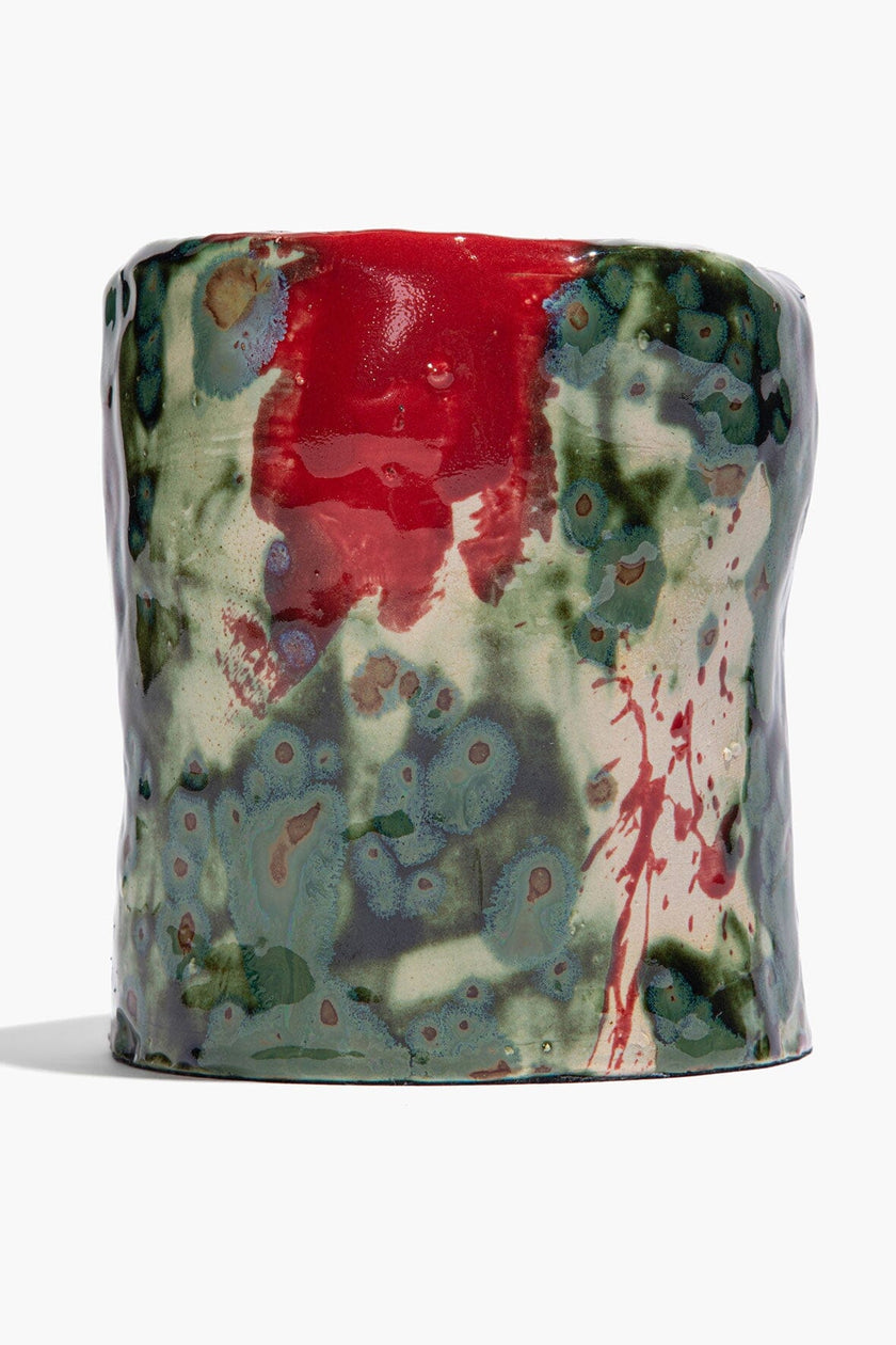 MEDIUM CERAMIC CANDLE SERRE - Image 3