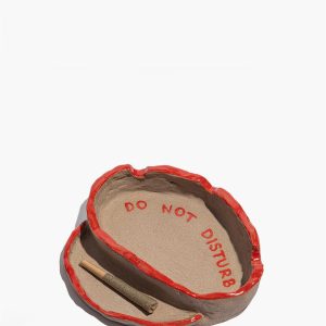 CERAMIC ASHTRAY DO NOT DISTURB