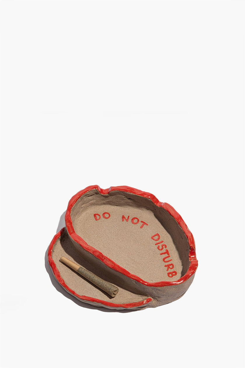 CERAMIC ASHTRAY DO NOT DISTURB