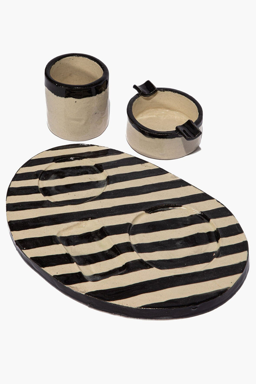 ACL TRAY HOLDER STRIPED GLAZE - Image 3
