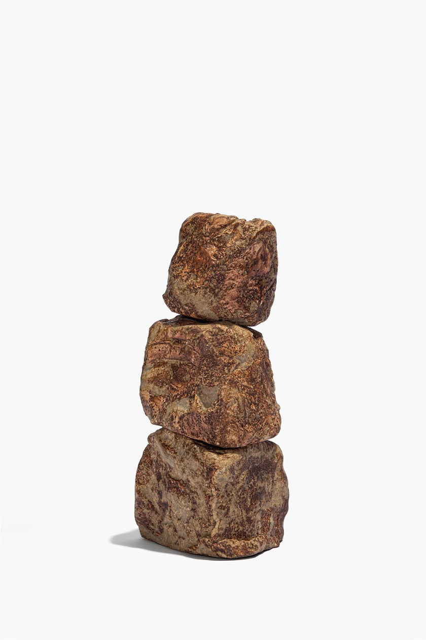 CANDLESTICK SET ORGANIC ROCK - Image 3