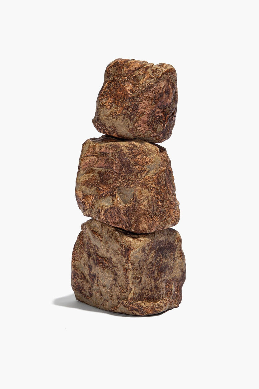 CANDLESTICK SET ORGANIC ROCK - Image 5