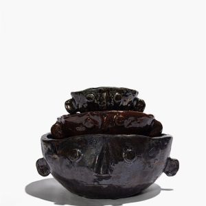 LARGE HENRY BOWL PALADIUM GLAZE