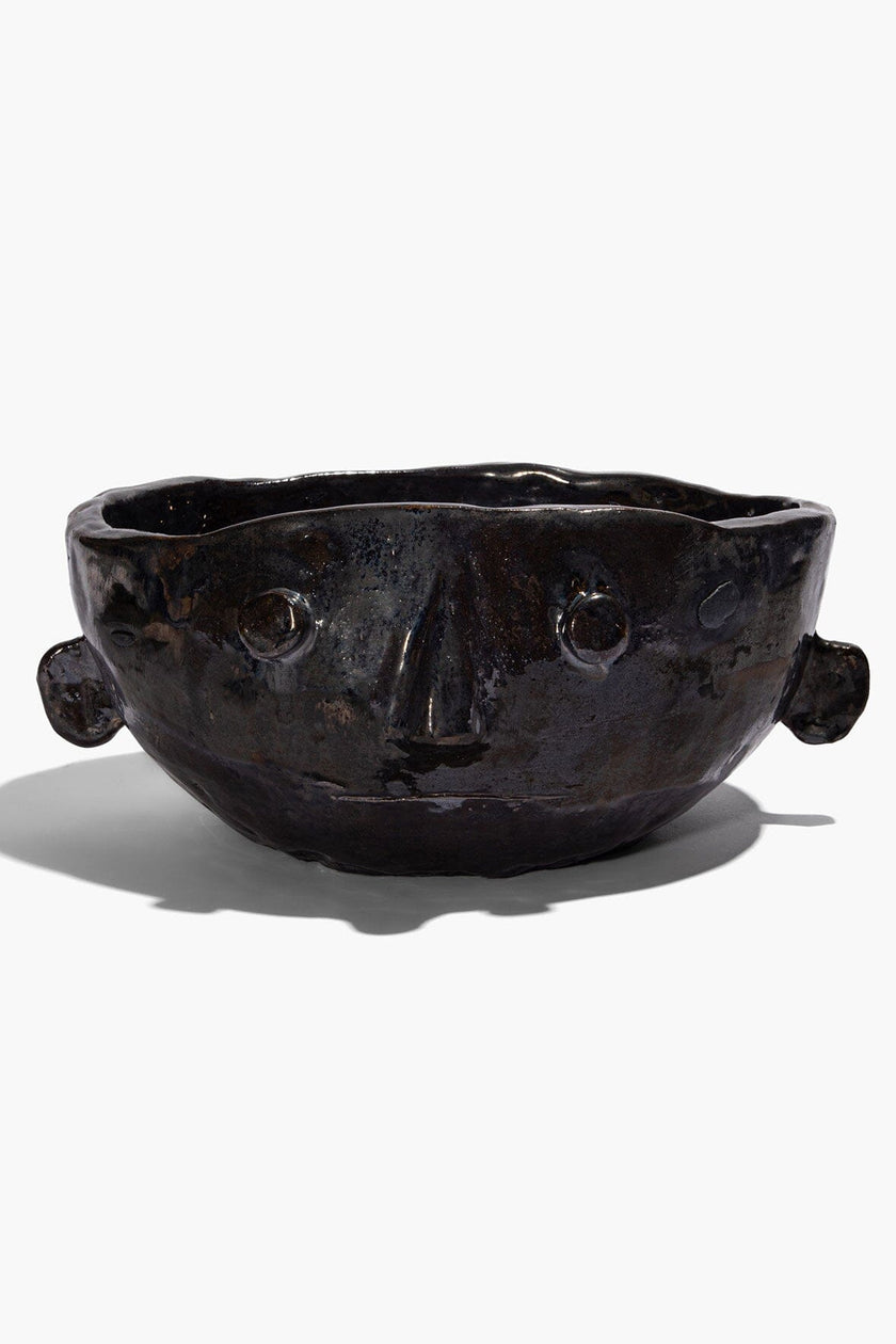 LARGE HENRY BOWL PALADIUM GLAZE - Image 2