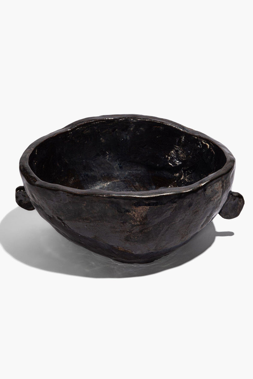 LARGE HENRY BOWL PALADIUM GLAZE - Image 4