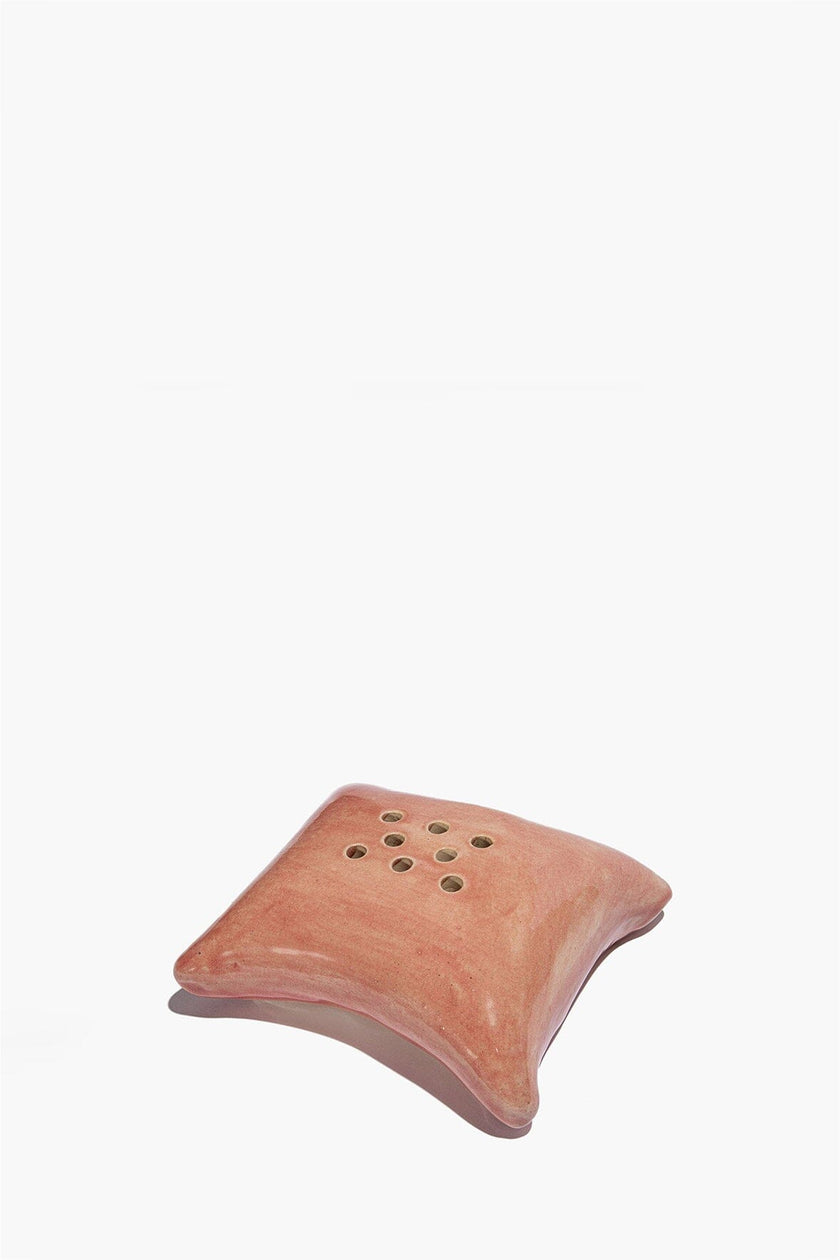 CERAMIC IKEBANA PINK GLAZE