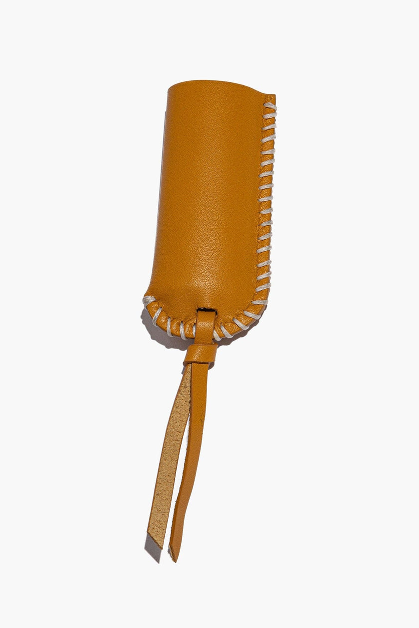PYRE LEATHER LIGHTER COVER GOLDENROD