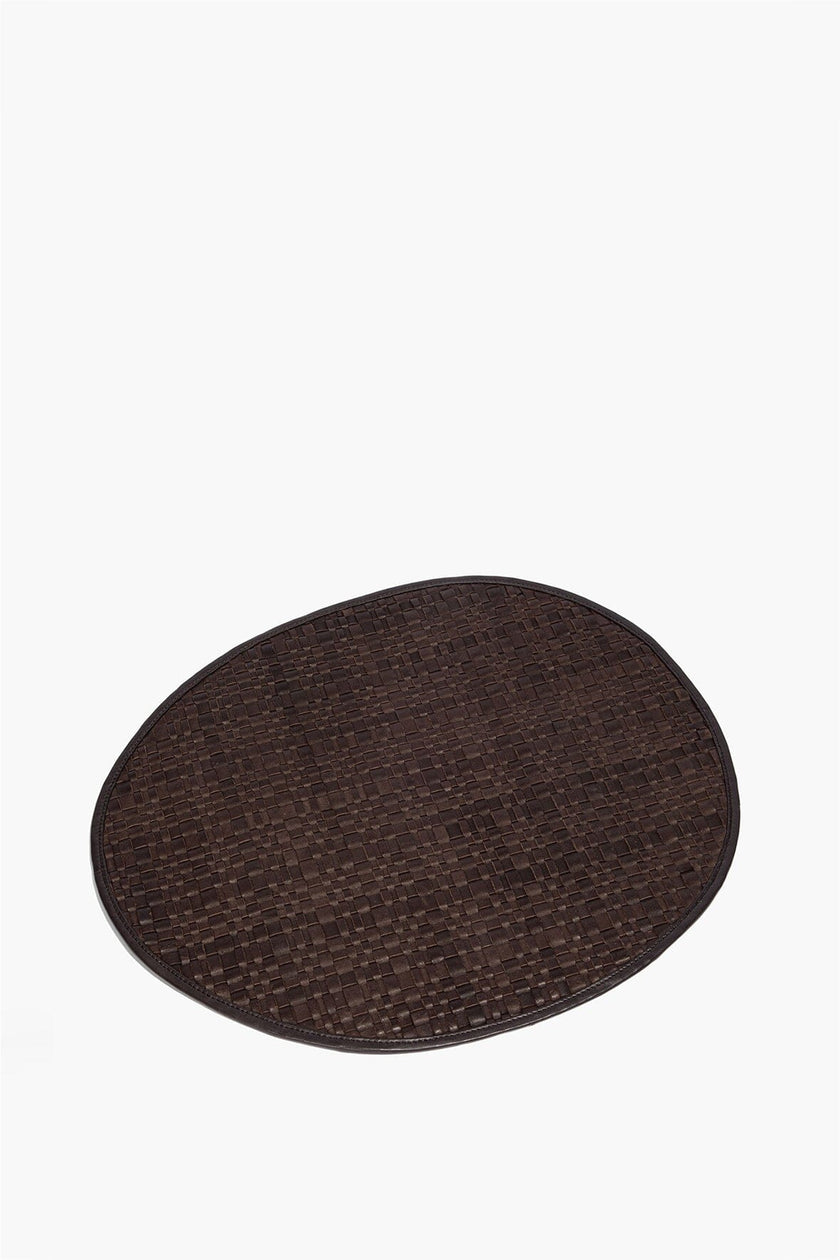 GENTRY LEATHER PLACEMAT ESPRESSO - Image 3