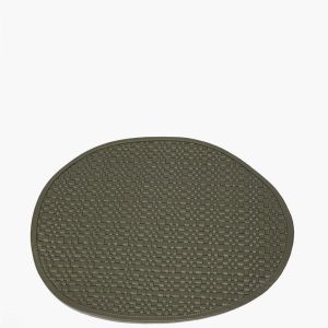 GENTRY LEATHER PLACEMAT MOSS