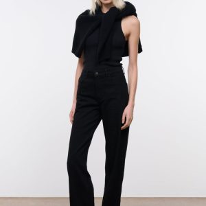 LEO HIGH RISE JEAN  BLACK