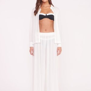 MARZA COVERUP PANT WHITE