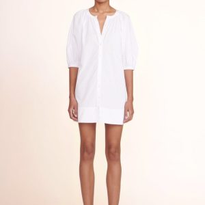 MINI VINCENT DRESS  WHITE