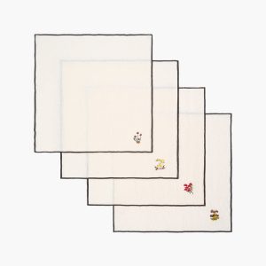 GALA EMBROIDERED NAPKINS NATURAL