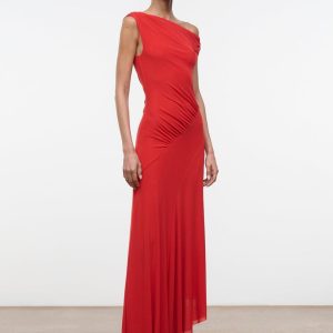 AMARIS DRESS TOMATO