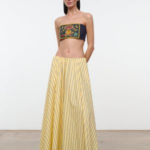 MILANO SKIRT  MONDAY STRIPE