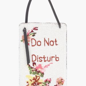 BEADED DOOR SIGN DO NOT DISTURB
