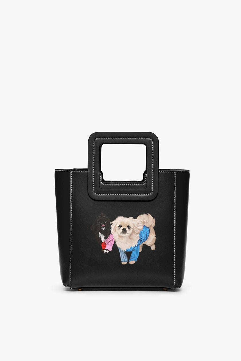 CUSTOM MINI SHIRLEY LEATHER BAG BLACK - Image 2