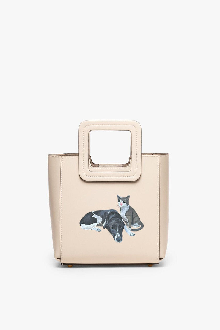 CUSTOM MINI SHIRLEY LEATHER BAG CREAM - Image 2