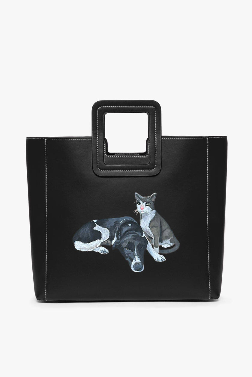 CUSTOM SHIRLEY LEATHER BAG BLACK - Image 2