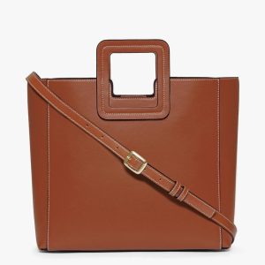 SHIRLEY LEATHER BAG SADDLE