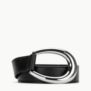 30MM WRAP BELT BLACK SILVER