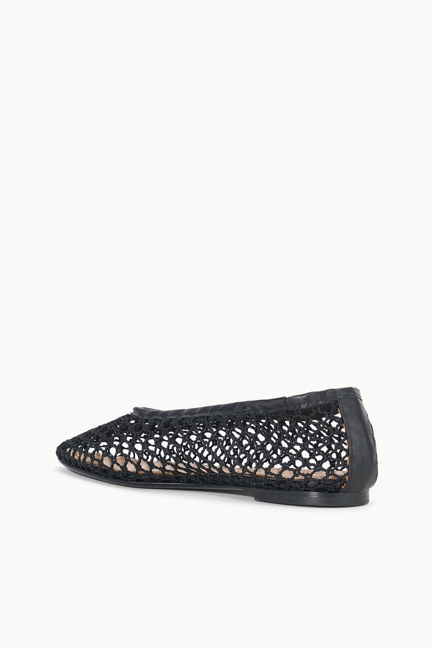 ALBA BALLET FLAT BLACK NETTING - Image 6