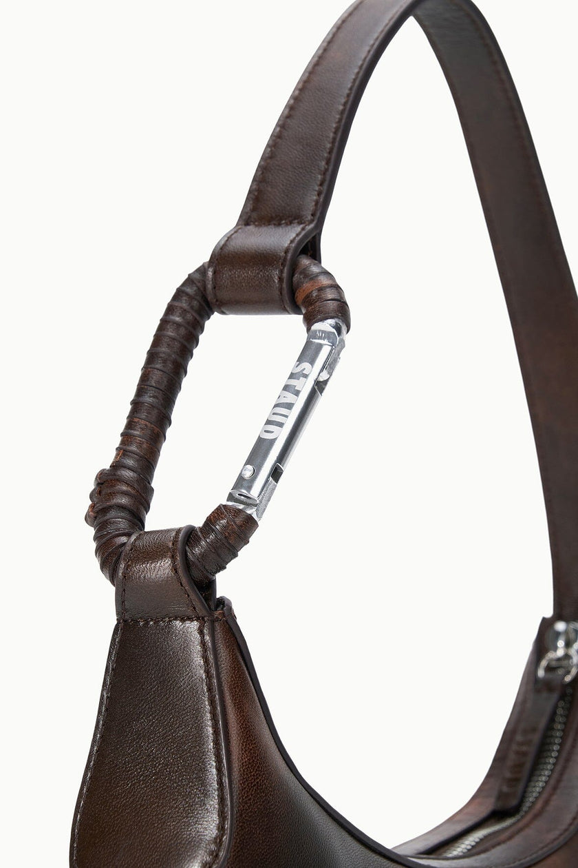 ALDEN SHOULDER BAG ESPRESSO DISTRESSED - Image 4