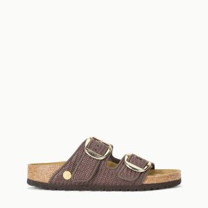 BIRKENSTOCK ARIZONA BIG BUCKLE RAFFIA CARAFE