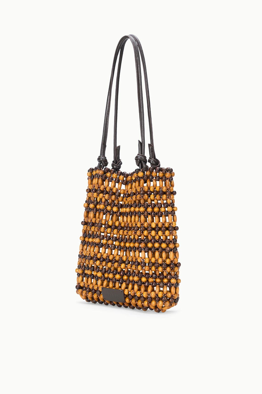 BAJA MINI TOTE MULTI WOOD BEADS - Image 3