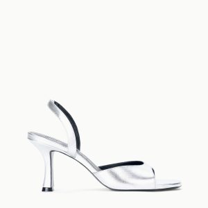 BRIGITTE HEEL SILVER