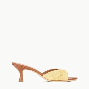 BRIGITTE MULE  NATURAL RAFFIA