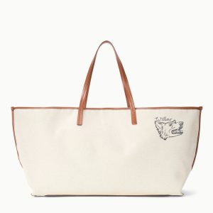 CUSTOM STAUD x C.BONZ CHRISTOS TOTE  CREAM TAN