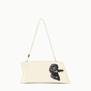 CUSTOM COCO SHOULDER BAG CREAM