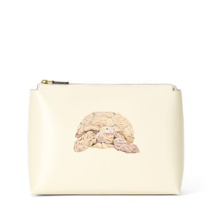 CUSTOM SHIRLEY POUCH CREAM