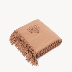 CUSTOM STAUD x C.BONZ CASHMERE BLANKET  CAMEL