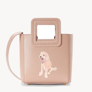 CUSTOM MINI SHIRLEY LEATHER BAG BLUSH