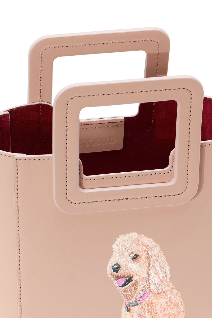 CUSTOM MINI SHIRLEY LEATHER BAG BLUSH - Image 5