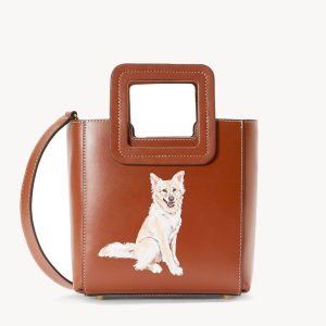 CUSTOM MINI SHIRLEY LEATHER BAG TAN