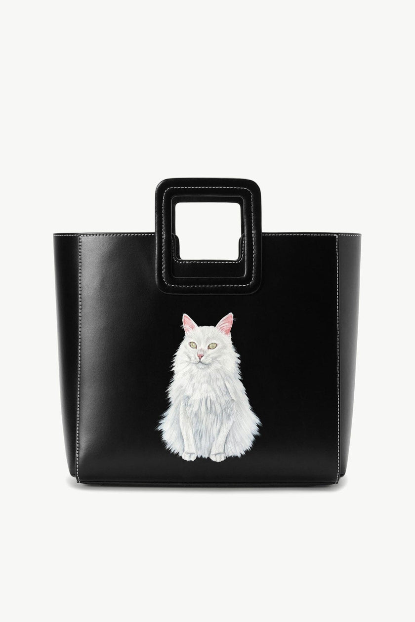 CUSTOM SHIRLEY LEATHER BAG BLACK - Image 5