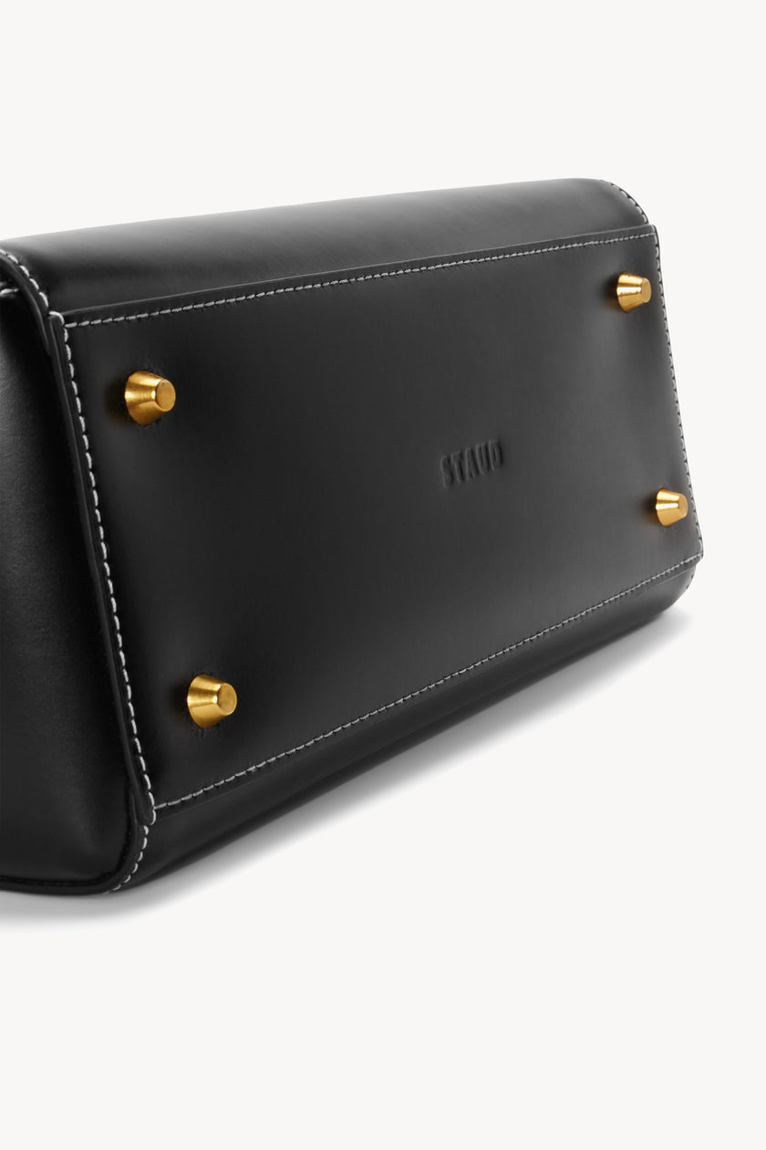 CUSTOM SHIRLEY LEATHER BAG BLACK - Image 9