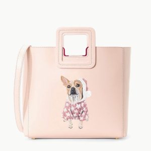 CUSTOM SHIRLEY LEATHER BAG BLUSH