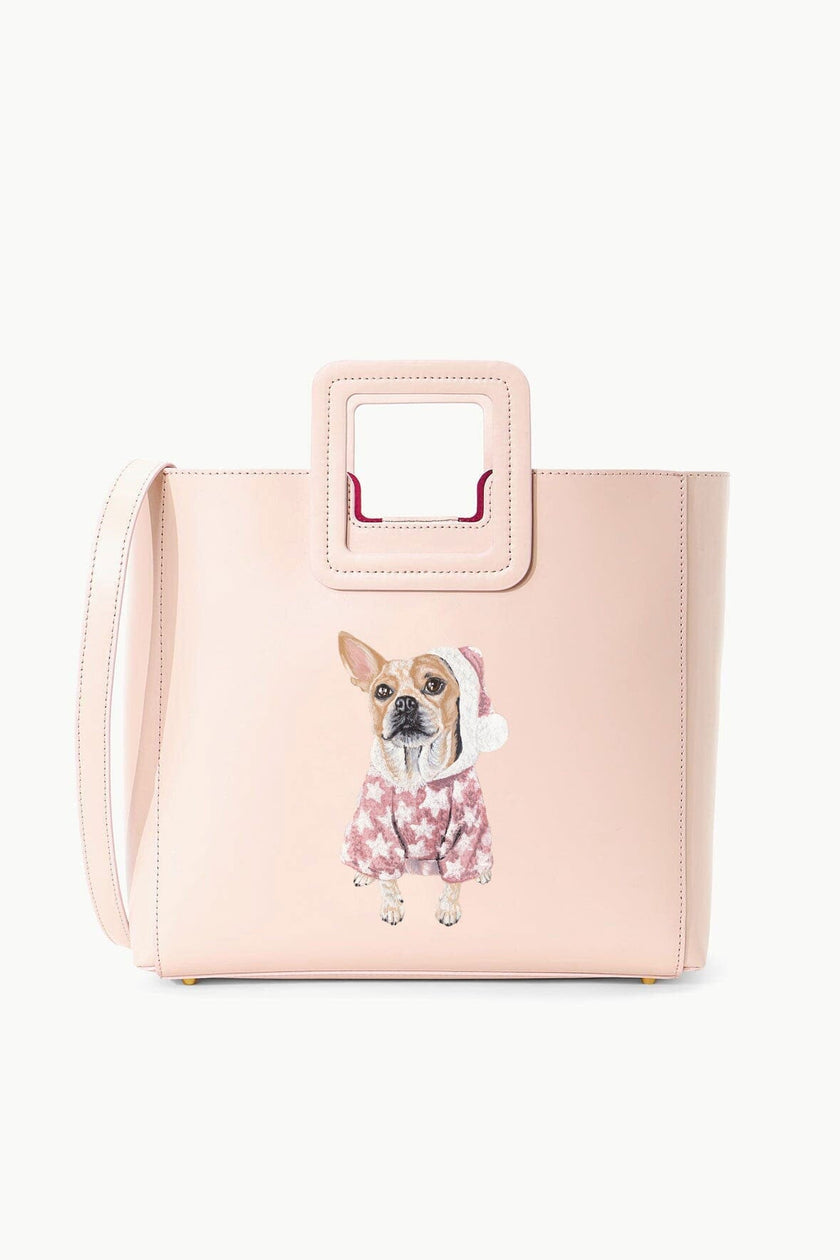 CUSTOM SHIRLEY LEATHER BAG BLUSH