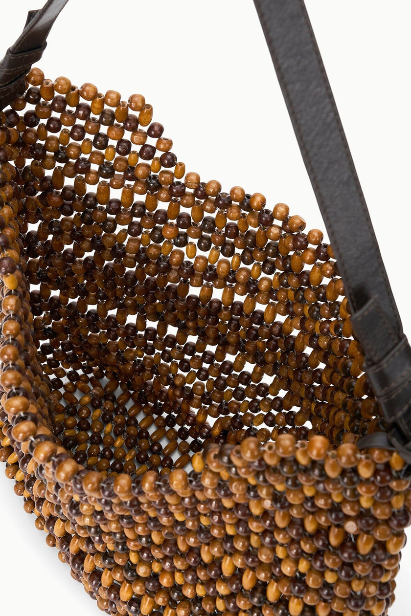 DRIFT SHOULDER BAG MULTI WOOD BEADS - Image 8