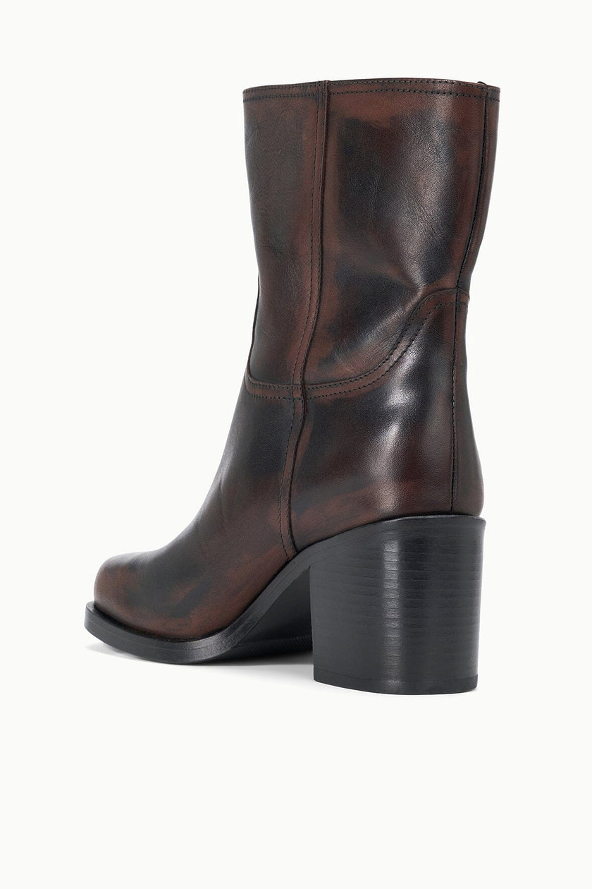 BROOKLYN ANKLE BOOT ESPRESSO DISTRESSED - Image 3