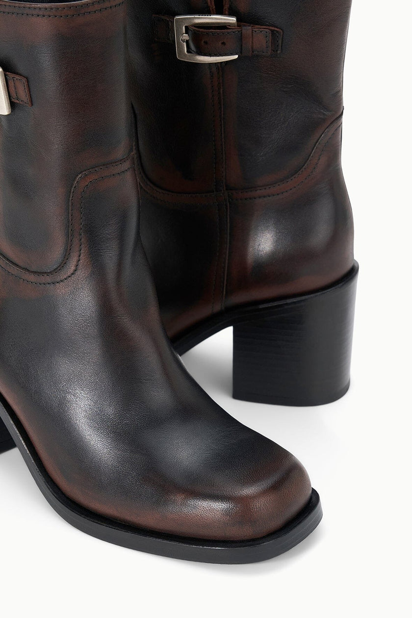 BROOKLYN ANKLE BOOT ESPRESSO DISTRESSED - Image 4