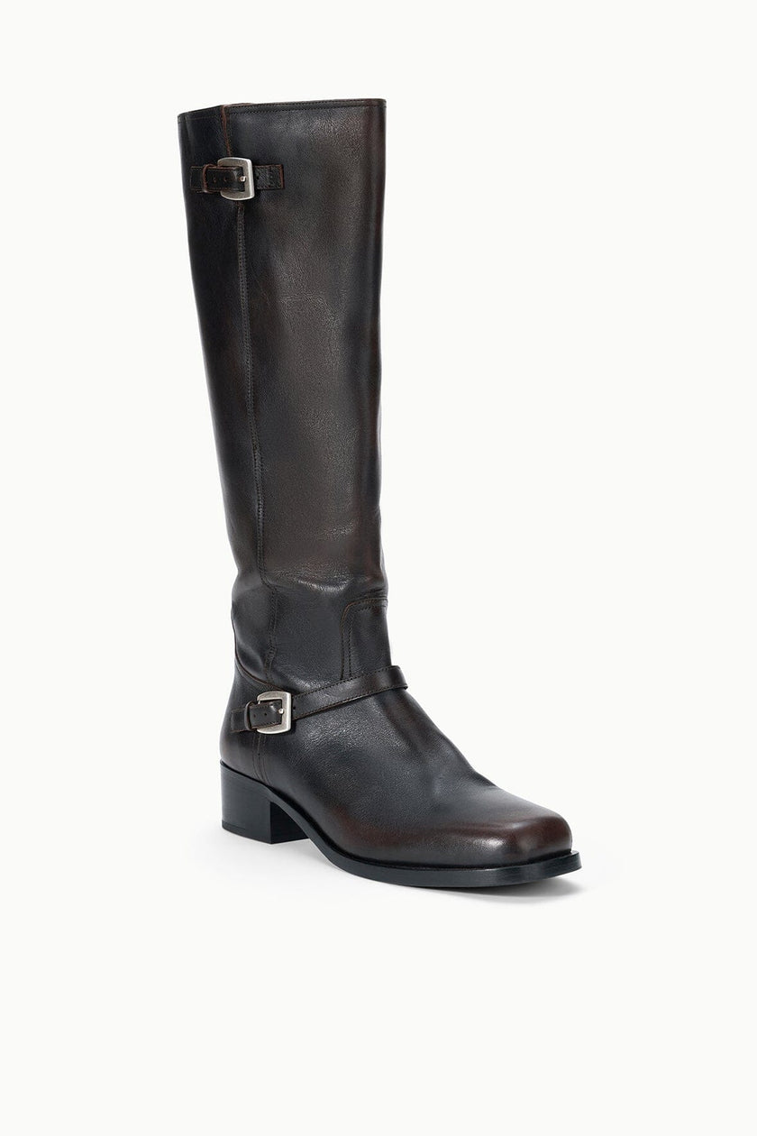 BROOKLYN FLAT BOOT ESPRESSO DISTRESSED - Image 3