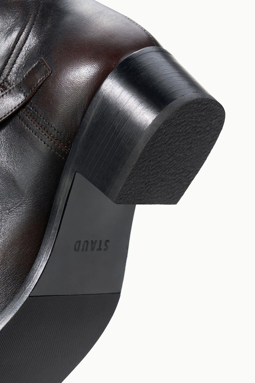 BROOKLYN FLAT BOOT ESPRESSO DISTRESSED - Image 8