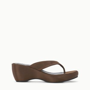 REMY THONG WEDGE ESPRESSO